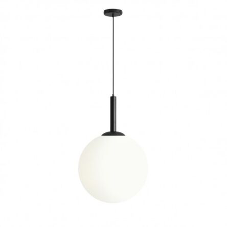 Lampa wisząca BOSSO GRANDE 50 BLACK czarna kula XXL ALDEX 1087XXL1