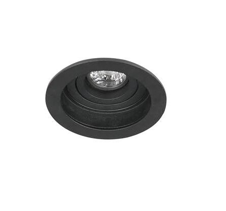Lampa wpuszczana IBIZA  AZzardo AZ3532  okrągła  czarna