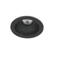 Lampa wpuszczana IBIZA  AZzardo AZ3532  okrągła  czarna