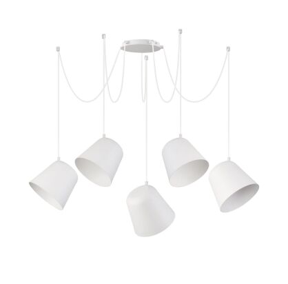 Lampa wisząca JAWA 5 SIGMA 31385 NOWOCZESNA BIAŁA