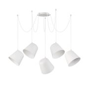 Lampa wisząca JAWA 5 SIGMA 31385 NOWOCZESNA BIAŁA
