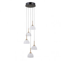 Lampa wisząca Montiela PND-34374-5-BK Italux