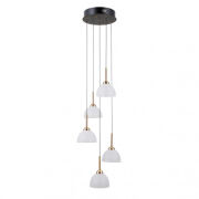 Lampa wisząca Montiela PND-34374-5-BK Italux