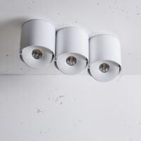 Oprawa natynkowa Nex 3 NT edge.LED CRI80 Labra  3.0818  tuba potrójna techniczna LED różne kolory ruchome pierścienie