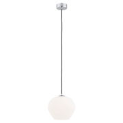 Lampa wisząca KALIMERA 4040 Argon Biała szklana śr. 20 cm
