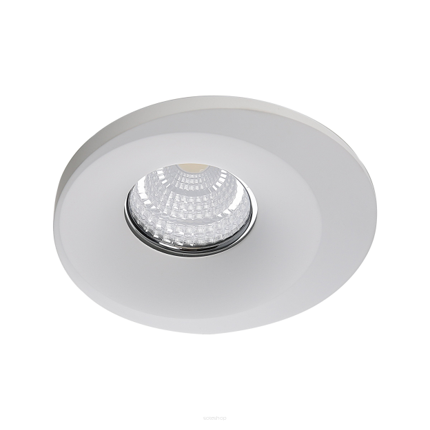 Lampa wpuszczana Lorenza biała okrągła AZzardo NC1777-WH Az1476