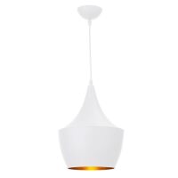 Lampa wisząca Caselle biała LP-42013/1P BIAŁY Light Prestige nowoczesna biała 