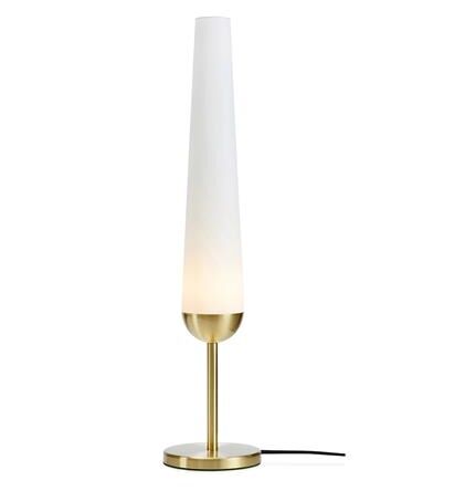 Lampa stołowa BERN 107904 Markslojd Oryginalna w kolorach szczotkowanego złota i białego 