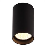 Plafon Pet Round New C0142 Maxlight czarna oprawa sufitowa techniczna okrągła 