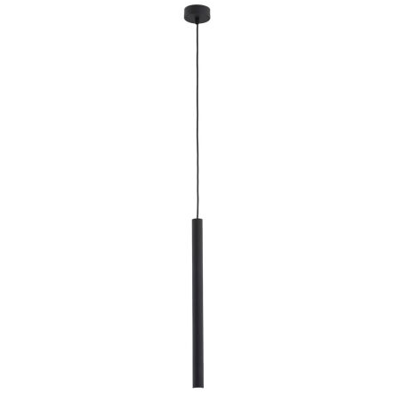Lampa wisząca ETNA 3630 Argon CZARNA tuba LED śr. 8 cm