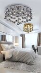 Lampa sufitowa Luvia złota AZ3072 - 2