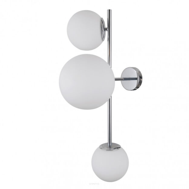 KINKIET VAILANTE WL-31221-3B-CH ITALUX CHROM ART DECO 