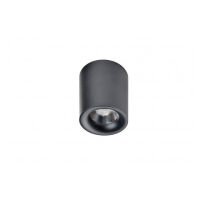 Lampa sufitowa techniczna Plafon Mane AZ2844 AZzardo okrągła oprawa w kolorze czarnym tuba 3000K/4000K