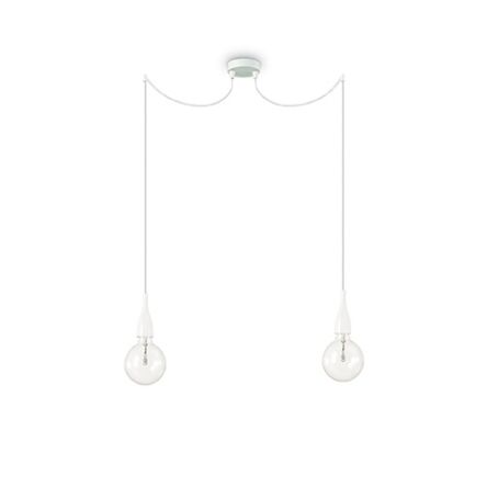Lampa wisząca Minimal SP2 112718 NOWOCZESNY IP20  METAL Ideal Lux LAMPA WEWNĘTRZNA BIAŁA OPRAWA W MINIMALISTYCZNYM STYLU