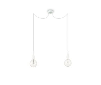 Lampa wisząca Minimal SP2 112718 NOWOCZESNY IP20  METAL Ideal Lux LAMPA WEWNĘTRZNA BIAŁA OPRAWA W MINIMALISTYCZNYM STYLU