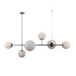 Lampa wisząca Vailante PND-31221-6B-CH Italux Nowoczesna chrom - 2
