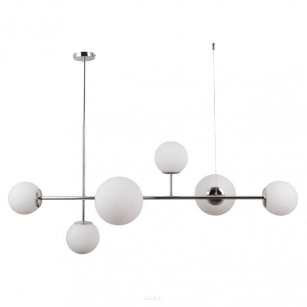 Lampa wisząca Vailante PND-31221-6B-CH Italux Nowoczesna chrom