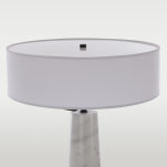 Lampa stołowa BOW T02107BK Cosmo Light marmurowa podstawa  - 4