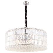 Lampa kryształowa MAXLIGHT PUCCINI LAMPA WISZĄCA 80 CM P0268