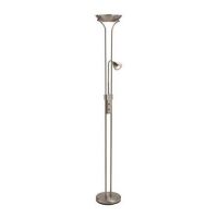 Lampa podłogowa Detroit 111241  Markslojd minimalistyczna srebrna do czytania
