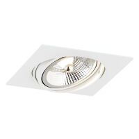 Lampa sufitowa wpuszczana OLIMP PLUS 4745 Argon biała ruchoma
