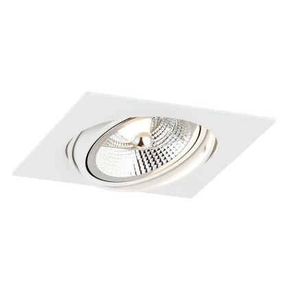 Lampa sufitowa wpuszczana OLIMP PLUS 4745 Argon biała ruchoma