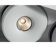 Podwójna regulowana oprawa sufitowa Multiva Evo 115.2 Trimless Edge.LED 25W On-Off Labra 4.1952 - 3