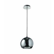 Lampa wisząca Regina CH FH5951BJ-200 CH Italux  ma kolor chromu okrągły klosz nowoczesny