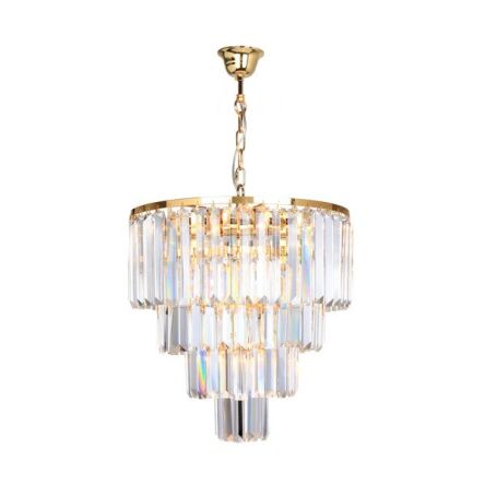 LAMPA WISZĄCA LAMPA WEWNĘTRZNA (WISZĄCA) ZUMA LINE AMEDEO PENDANT 17106/4+1-GLD
