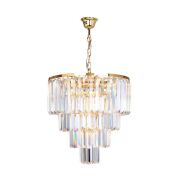 LAMPA WISZĄCA LAMPA WEWNĘTRZNA (WISZĄCA) ZUMA LINE AMEDEO PENDANT 17106/4+1-GLD