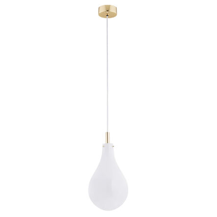 Lampa wisząca OAKLAND 4696 Argon biała kropla G9