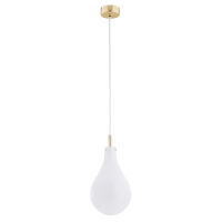 Lampa wisząca OAKLAND 4696 Argon biała kropla G9