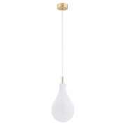 Lampa wisząca OAKLAND 4696 Argon biała kropla G9