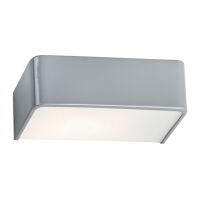 Kinkiet RODAN Argon Podłużna 30 cm biała czarna szara 