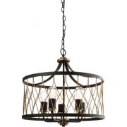Lampa wisząca HESTON brązowa ENDON LIGHTING 61498 