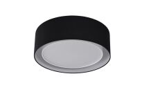 Plafon lampa sufitowa MILO BLACK AZ2317 AZzardo czarny abażur z tkaniny nowoczesny przesłona z akrylu - 4