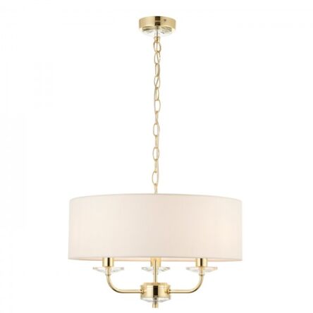 Lampa wisząca NIXON złota ENDON LIGHTING 70560  