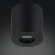 Lampa sufitowa natynkowa RULLO NERO IP44 ORLICKI DESIGN   czarna tuba techniczna IP44