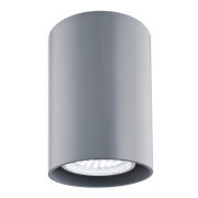 Lampa sufitowa TYBER 3120 Argon Szara Techniczna o wys. 11 cm i śr. 7 cm
