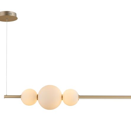 Lampa wisząca SANDRA 3 DIMM LED gold AZZARDO AZ4427