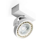 Reflektor Jerry 1 230V LED  AZzardo GM4113 WH  AZ1366 biała regulowany strumień swiatła