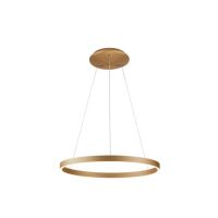 Lampa wisząca ANDREA 80 3000K DIMM (20W+50W) BK złota Azzardo AZ5101