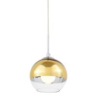 NOWOCZESNA LAMPA WISZĄCA ZŁOTA VERONI D15 LDP 1029-150 (GD)
