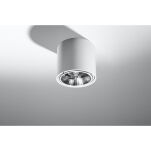 Plafon TIUBE  LAMPA TECHNICZNA NATYNKOWA BIAŁA TUBA  NOWOCZESNA SL.0695 SOLLUX - 2