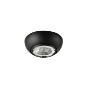 Lampa wpuszczana NEMO AZ3399 czarna okrągła ruchome źródło światła