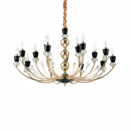 Żyrandol Vanity SP15 206639 KLASYCZNY IP20 E27 metal Ideal Lux OPRAWA W STYLU KLASYCZNYM