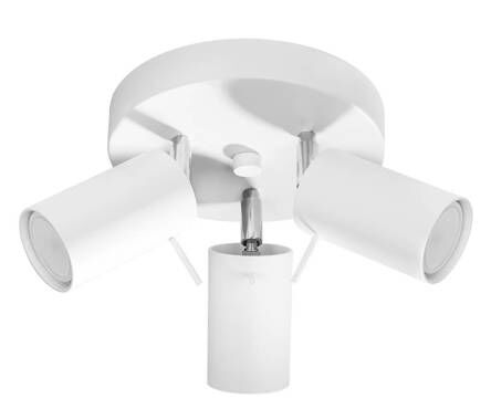 Plafon RING 3P Sollux Lighting SL.1015 biały 3 reflektory