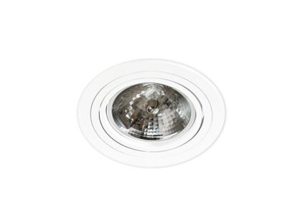 Lampa sufitowa wpuszczana techniczna biała okrągła Stan 1 Azzardo GM2111 WH, AZ0861