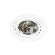 Lampa sufitowa wpuszczana techniczna biała okrągła Stan 1 Azzardo GM2111 WH, AZ0861