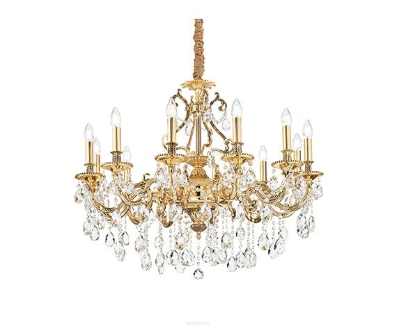 Lampa wisząca Gioconda SP12 164960  KLASYCZNY IP20 E27 metal Ideal Lux OPRAWA W STYLU KLASYCZNYM